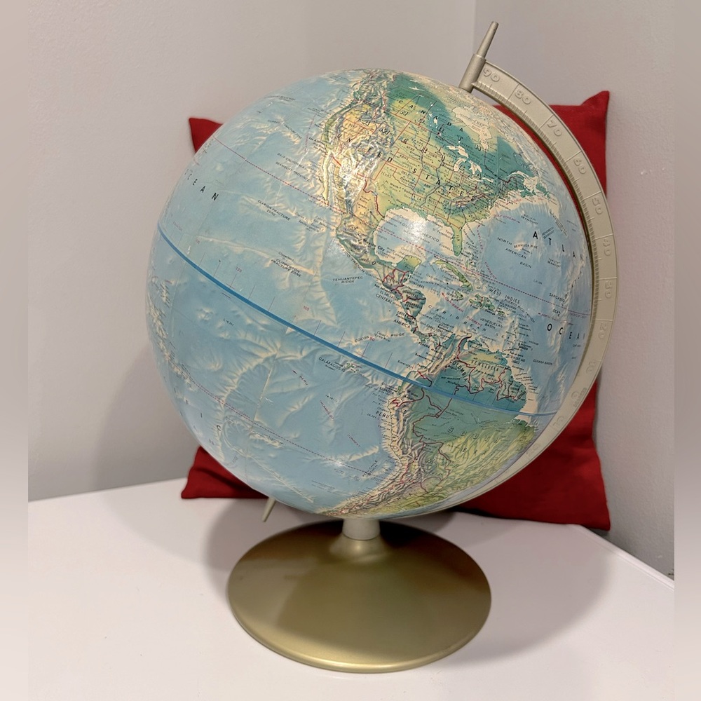 Rand McNally World Portrait Globe